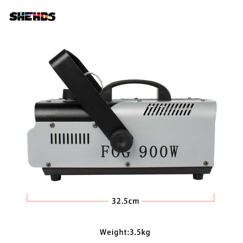 SHEHDS 900W LED Fog Machine With RGB 3in1 Light Effect