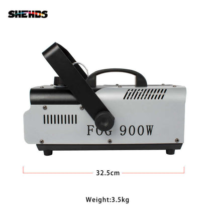 SHEHDS 900W LED Fog Machine With RGB 3in1 Light Effect