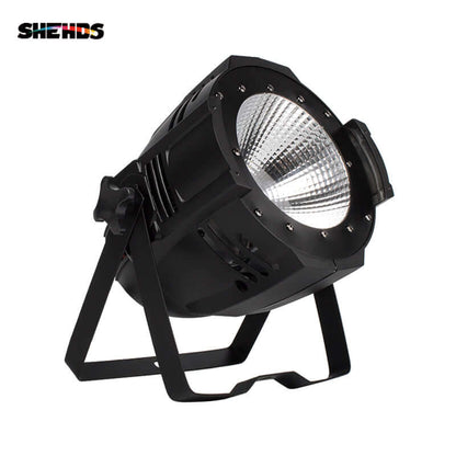 SHEHDS 200W COB Blinder LED Par RGBWA+UV 6in1 Barndoors
