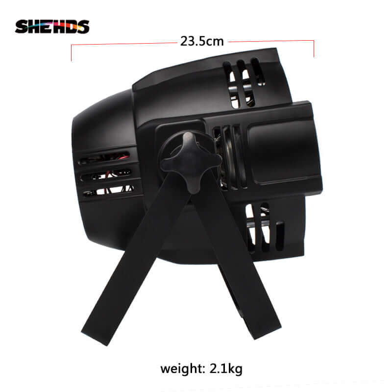 SHEHDS 200W COB LED Par Light Cool & Warm White Barndoors