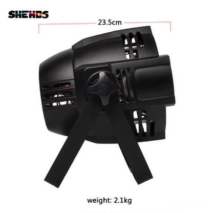 SHEHDS 200W COB LED Par Light Cool & Warm White Barndoors