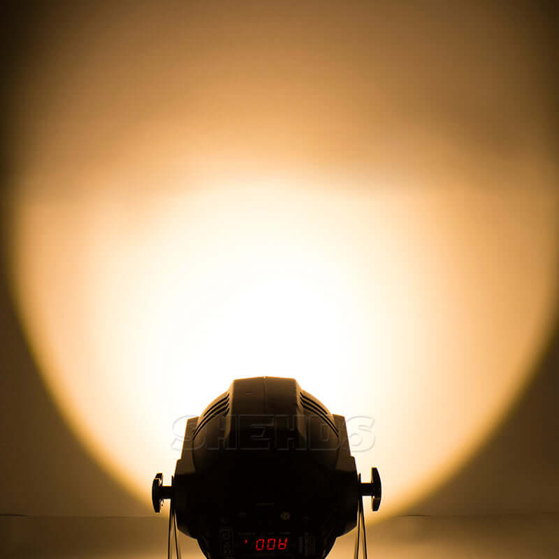 SHEHDS 200W COB LED Par Light Cool & Warm White Barndoors