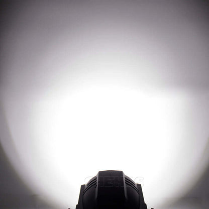 SHEHDS 200W COB LED Par Light Cool & Warm White Barndoors