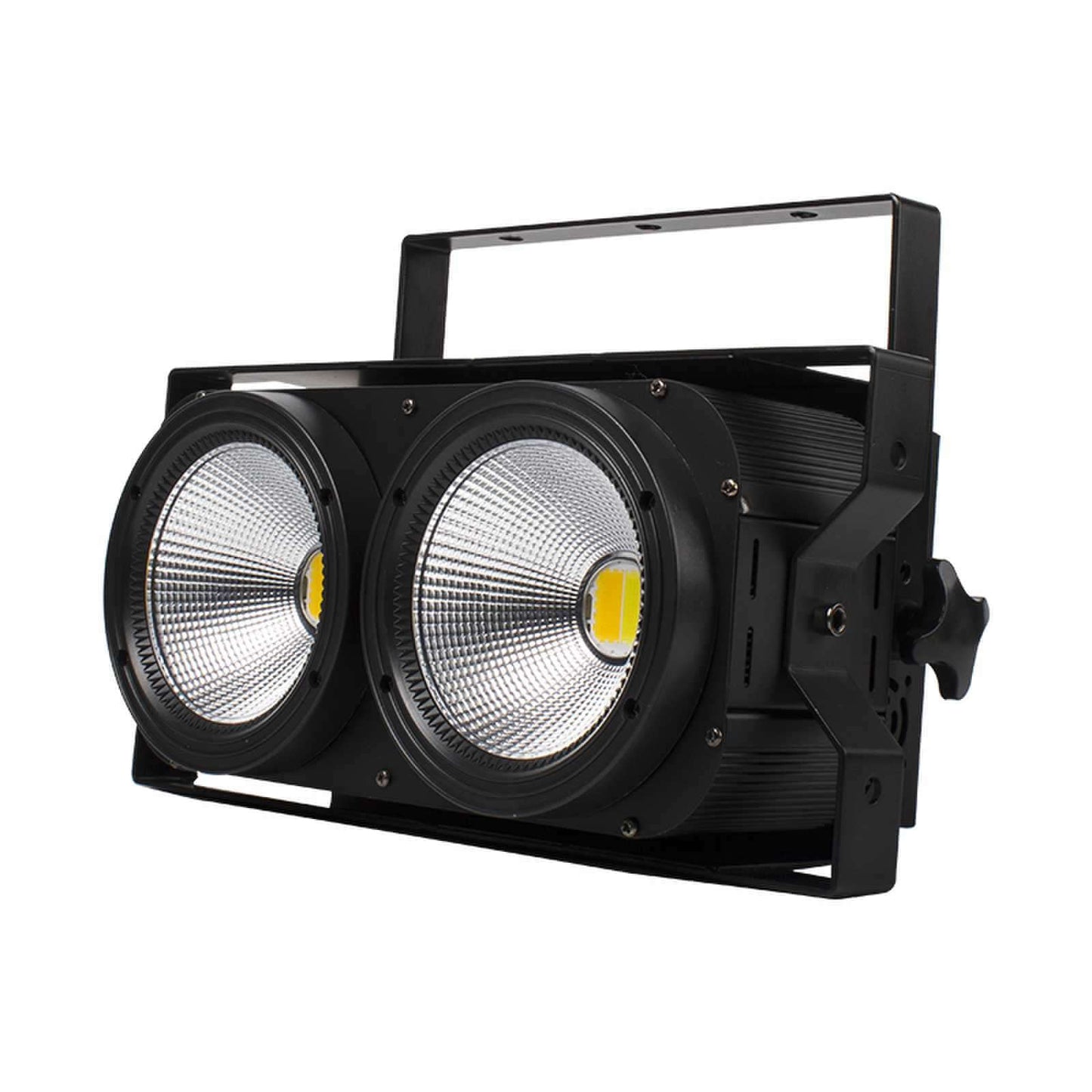 SHEHDS 2 Eyes 200W LED COB Blinder Light With Cool & Warm White for Modular Setup