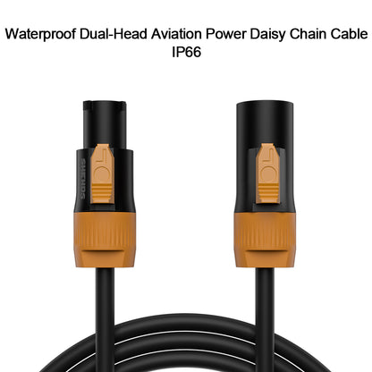 Power Link Cables IP65 Waterproof / Standard Hand in Hand Powerlink Connection