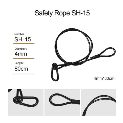 SHEHDS High Quality Light Hook Safety & Insurance Rope For All Stage Lights