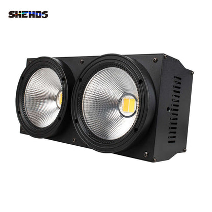 SHEHDS Blinder LED COB Light 2 Eyes 200W Cool & Warm White