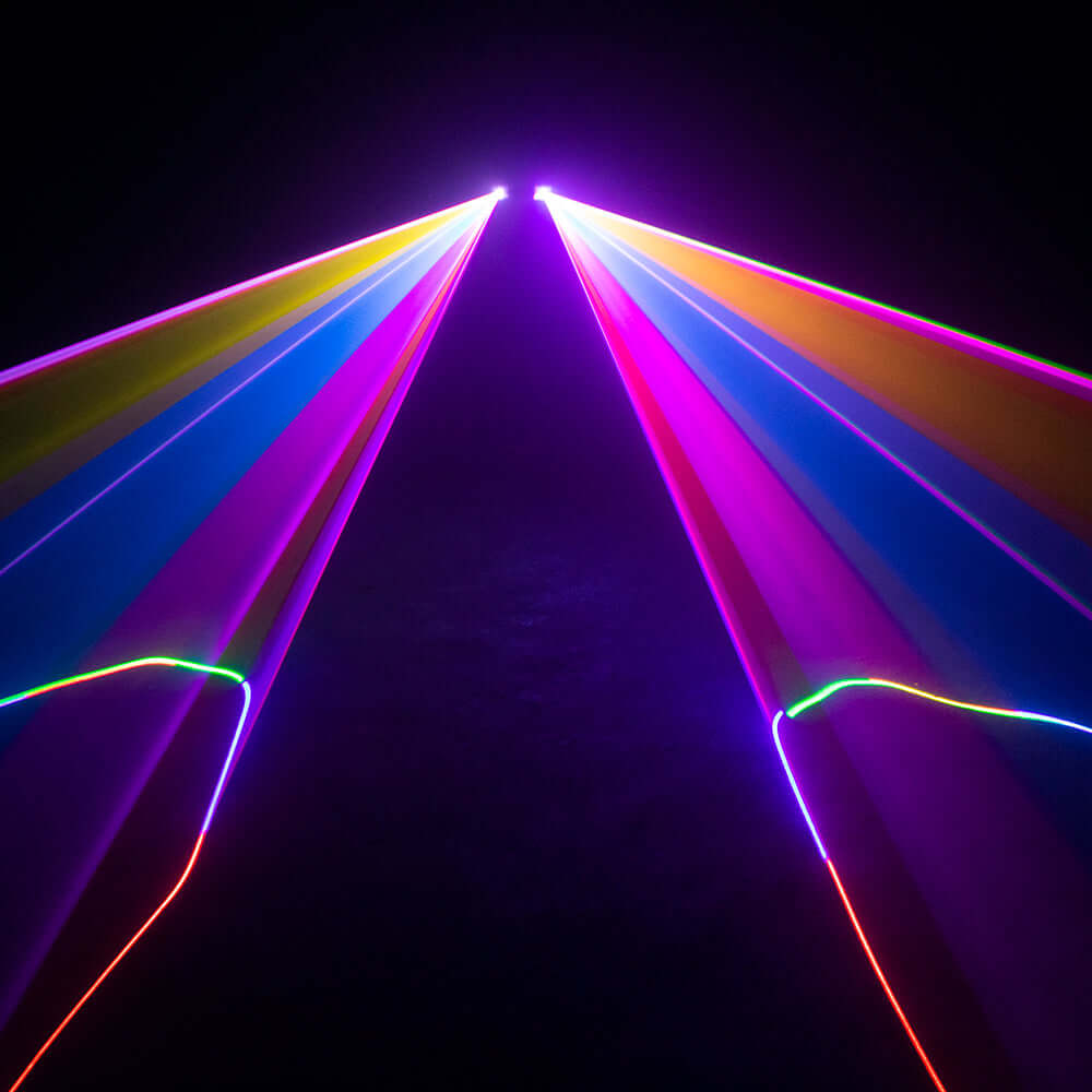 SHEHDS Dual Hole RG & RGB Laser Light