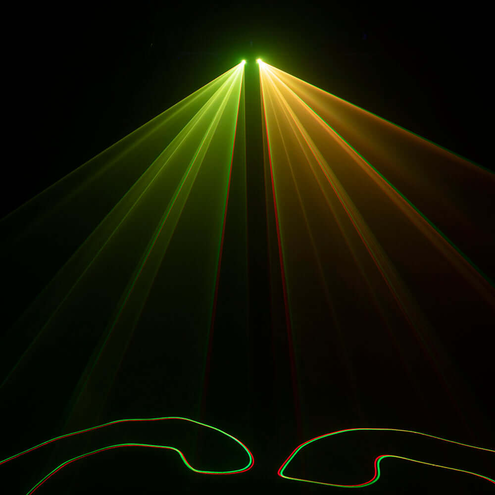 SHEHDS Dual Hole RG & RGB Laser Light