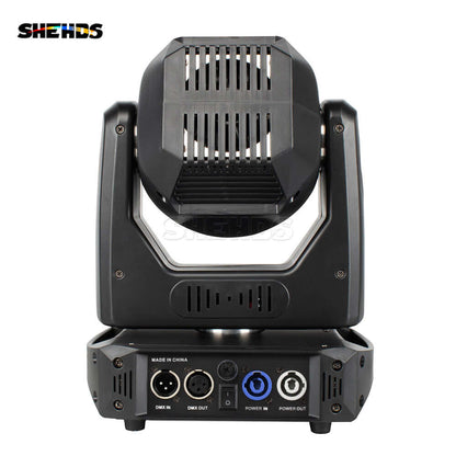 SHEHDS 100W Moving Head Gobo Spot Light 6 Prism with LCD Display