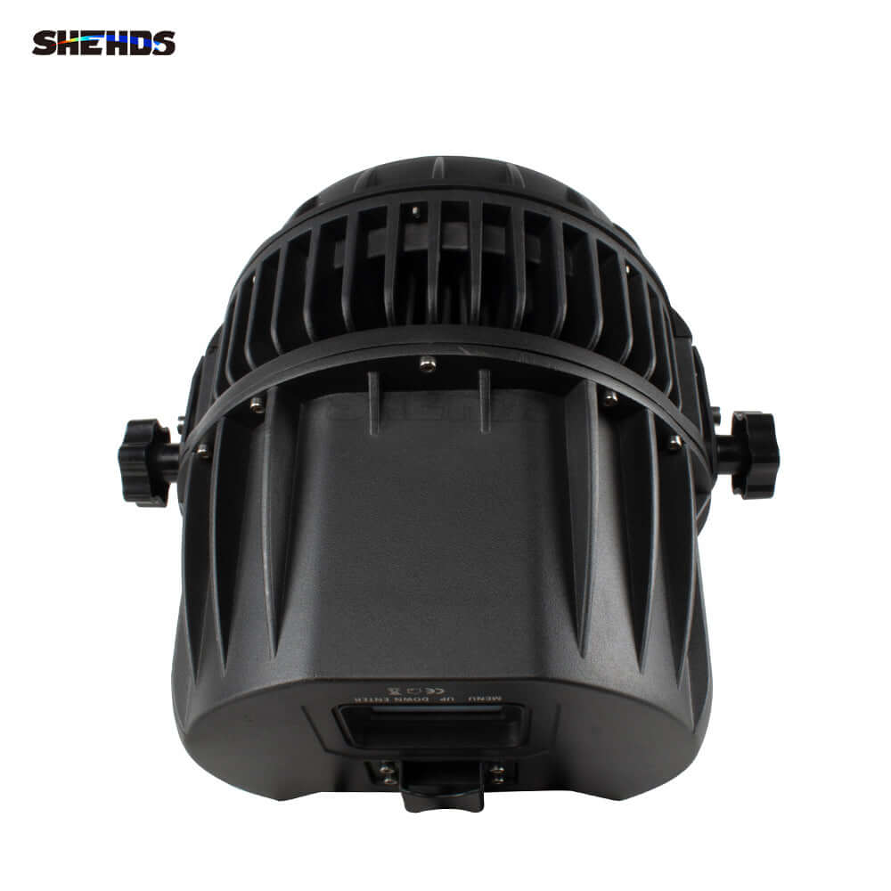 SHEHDS IP65 Waterproof LED Zoom Par Light 18x18W 6in1 RGBWA+UV