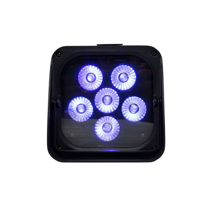 SHEHDS Wireless Battery LED Uplight Par Light 6x18W 6in1 RGBAW+UV With Remote Control