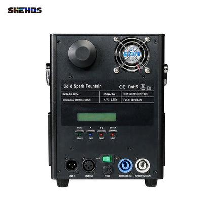 SHEHDS 650W Wireless Firework Cold Spark Machine