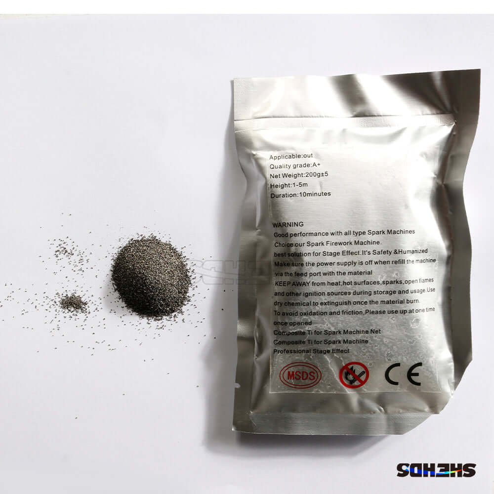 SHEHDS Spark Powder For 650W Spark Machine - Indoor & Outdoor
