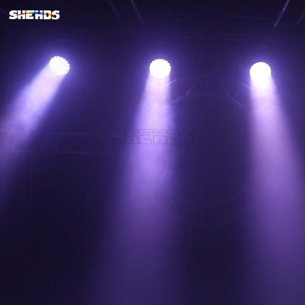 SHEHDS 37x15W RGBW Mini LED Wash Moving Head Light With Zoom Effect