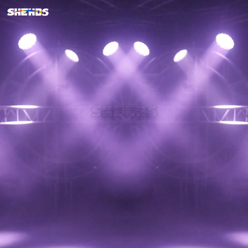 SHEHDS 37x15W RGBW Mini LED Wash Moving Head Light With Zoom Effect