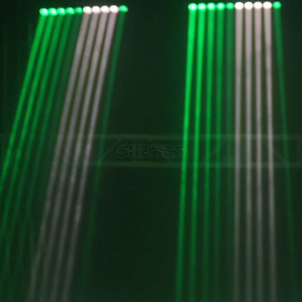 SHEHDS LED 10x40W RGBW 4in1 Wall Wash & Beam Moving Head Light