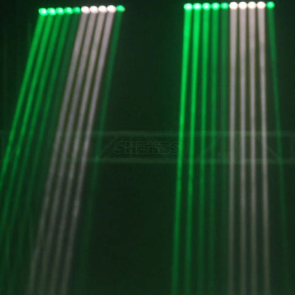 SHEHDS LED 10x40W RGBW 4in1 Wall Wash & Beam Moving Head Light