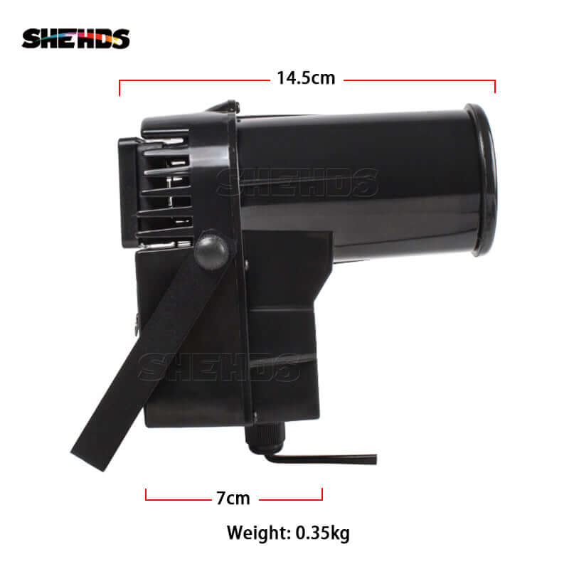 SHEHDS 10W Mini LED Spotlight DMX512 Stage Light