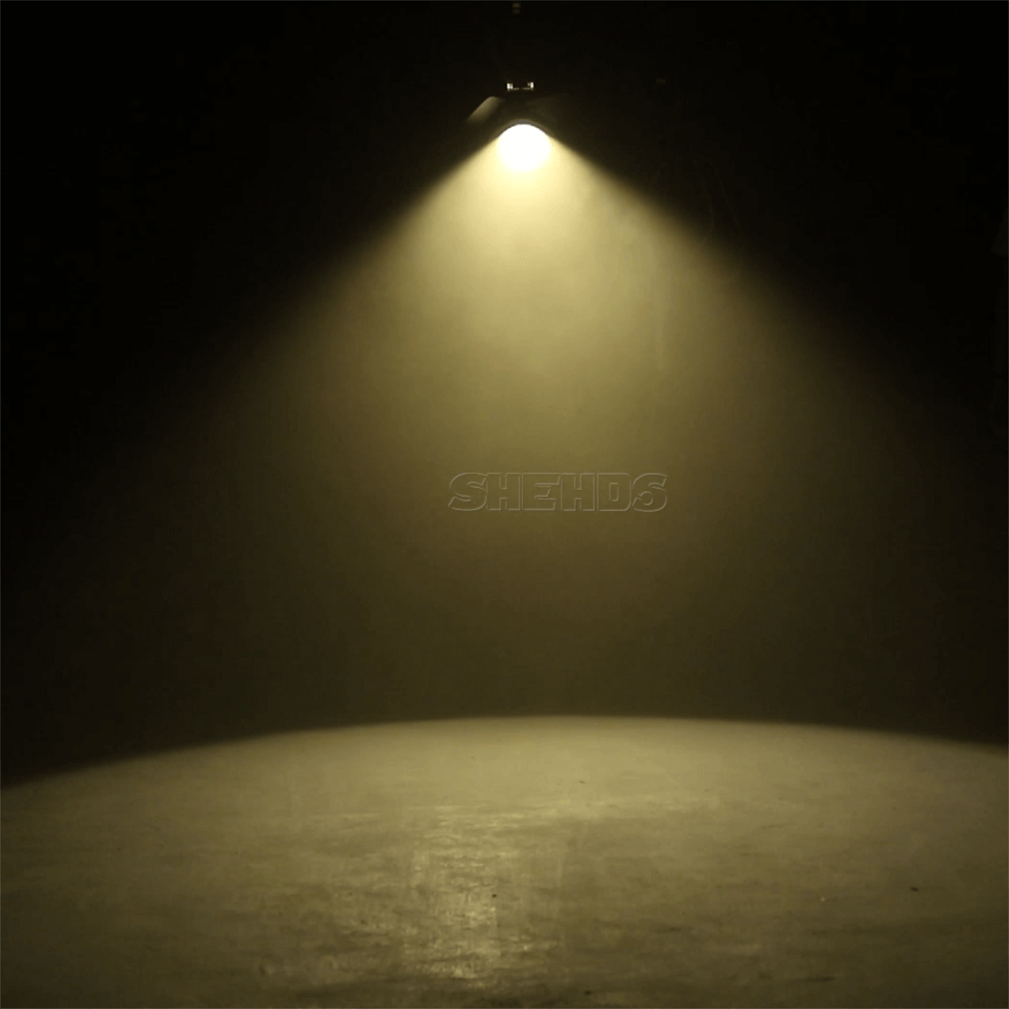 SHEHDS 200W Dual Color COB Zoom Par Light with Barndoors, Warm & Cool White, DMX512 Stage Light