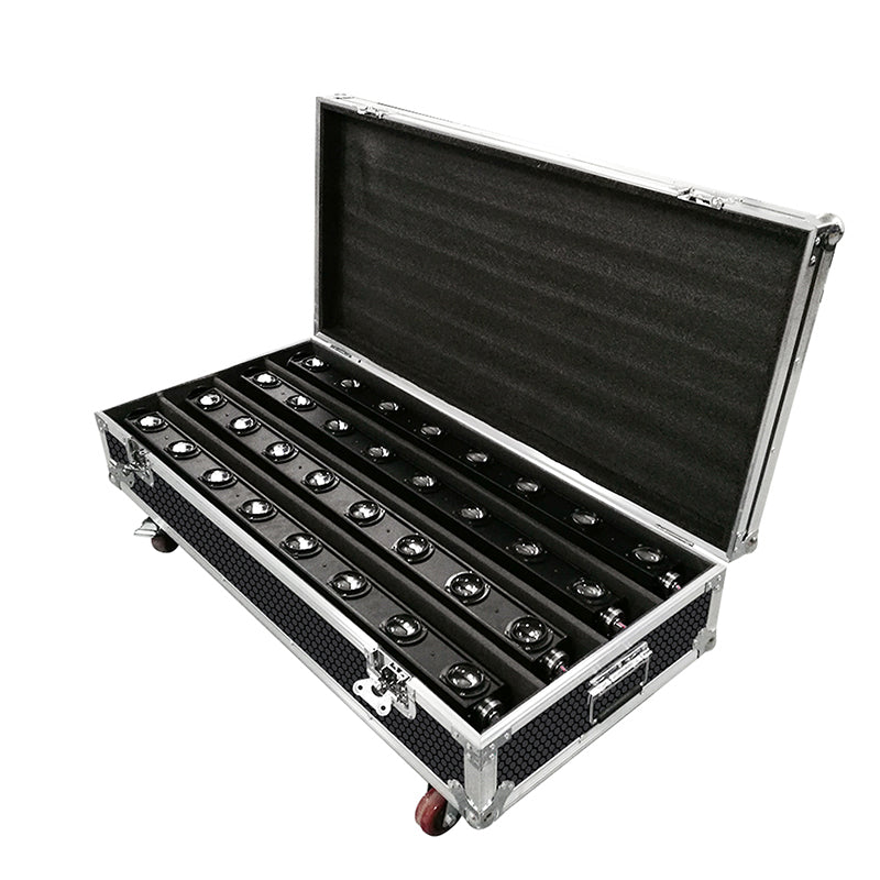 SHEHDS LED Beam 8x12W RGBW Moving Head Light For Wedding DJ Show