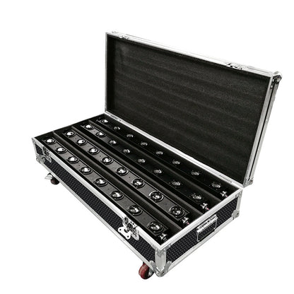 SHEHDS LED Beam 8x12W RGBW Moving Head Light For Wedding DJ Show