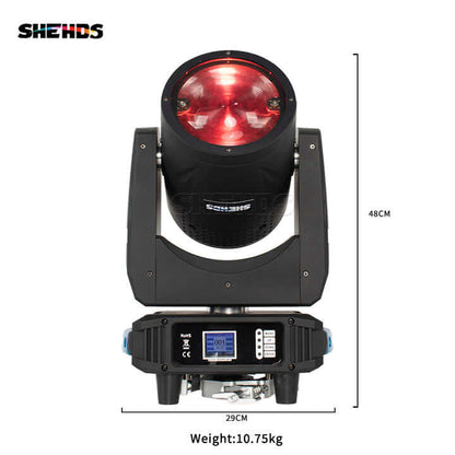 SHEHDS COB 400W Warm & Cold White / RGBY Moving Head Light
