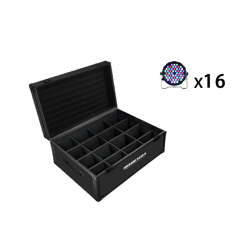 SHEHDS 54x3W RGBW Silent Slim LED Par Color Mixing Wash Light