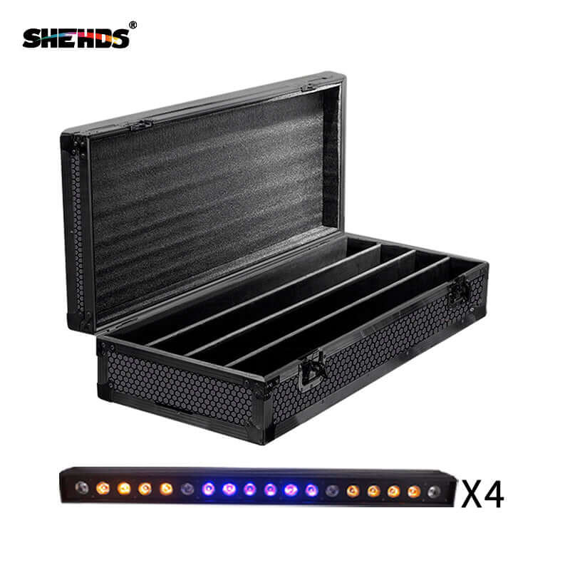 SHEHDS LED Wall Wash Light Bar 6in1 RGBWA+UV Stage Effect Lighting