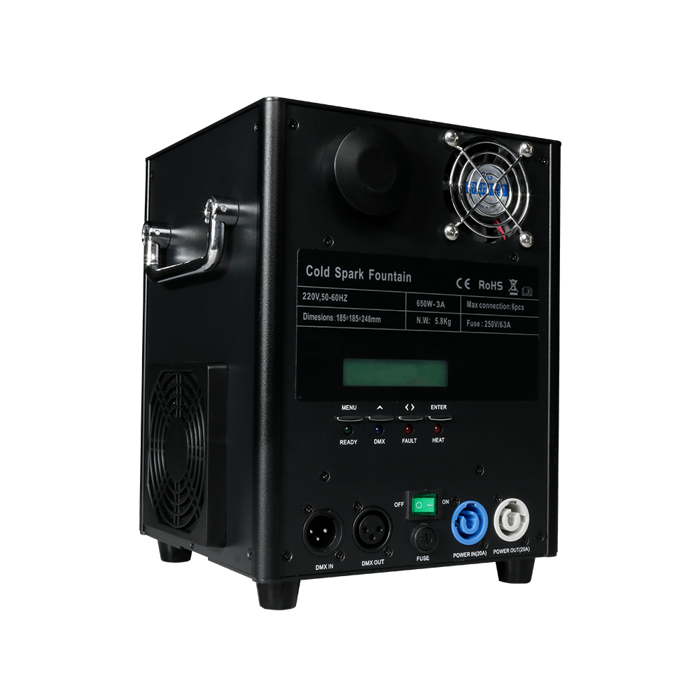 SHEHDS 650W Wireless Firework Cold Spark Machine