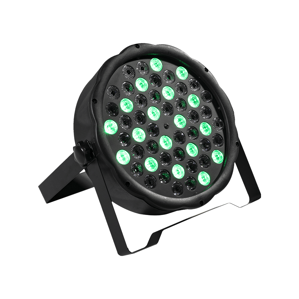 SHEHDS 54x3W RGBW Silent Slim LED Par Color Mixing Wash Light