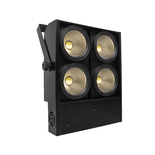 SHEHDS 4 Eyes LED Blinder 4x100W COB Light With 2 Channels