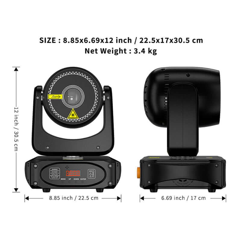 Constellaser APP Control 3W RGB Animation Scanner Laser Light Series
