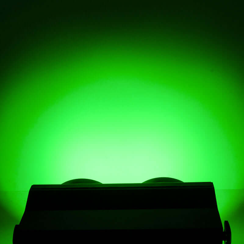 SHEHDS COB Blinder 2Eyes LED 2x100W RGBWA+UV 6in1 Par Light