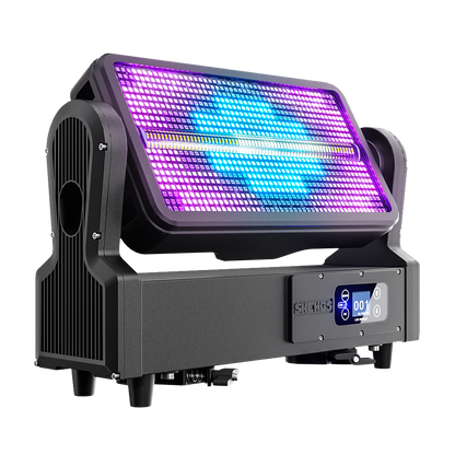 CoralPar IP65 Waterproof 1000W RGB Strobe Moving Head Light