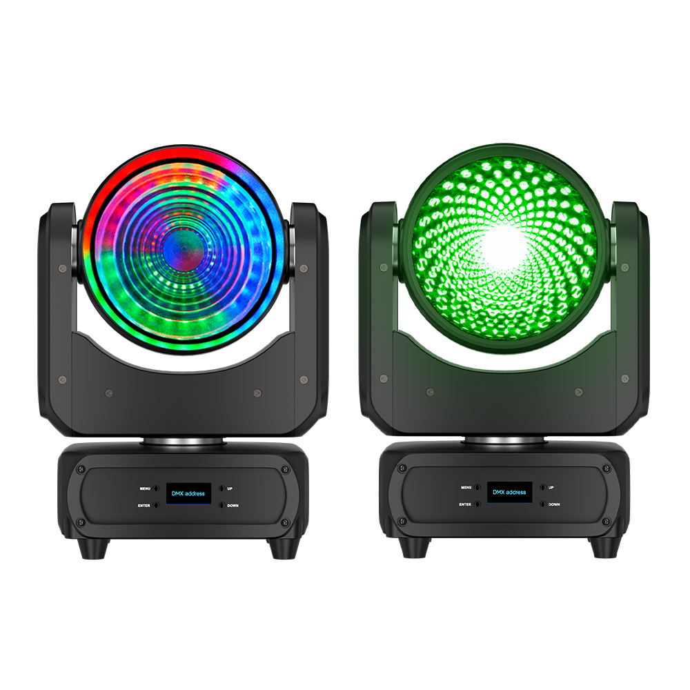 SHEHDS LED Wash 120W RGBW Moving Head Light CTO Filter, High Saturation ...