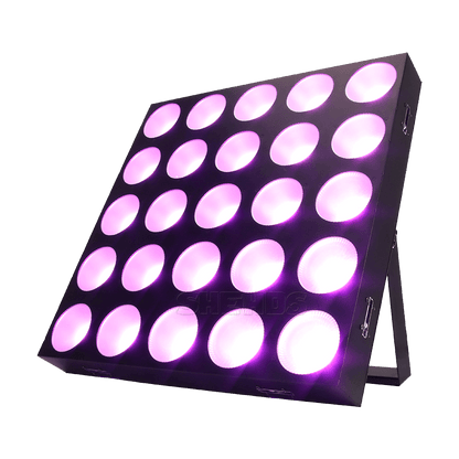 SHEHDS 25x30W RGBW LED Matrix Blinder Light