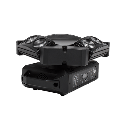 SHEHDS Mini LED Beam Spider 9x10W RGBW Moving Head Light