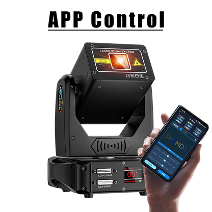 Constellaser APP Control 6W RGB Scanner Moving Head Laser Light