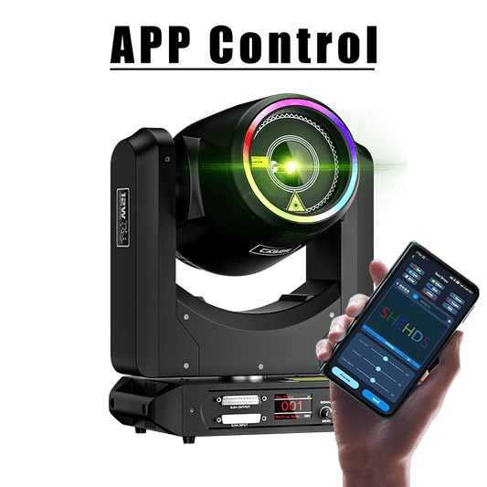 Constellaser APP Control 12W Moving Head Laser Light With Ring Effect