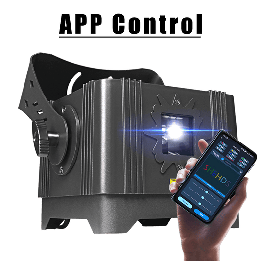 New APP Control SHEHDS Waterproof Laser 3W RGB Scanning Pattern Animation Laser Light for Performance Stage Wedding DJ Nightclub
