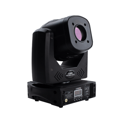 SHEHDS 80W LED Spotlight With 3-Prism Gobo Light