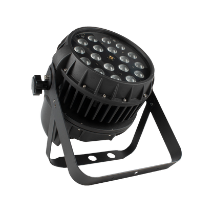 SHEHDS IP65 Waterproof LED Zoom Par Light 18x18W 6in1 RGBWA+UV