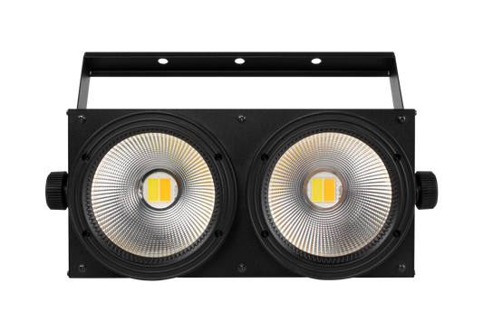 SHEHDS Blinder LED COB Light 2 Eyes 200W Cool & Warm White